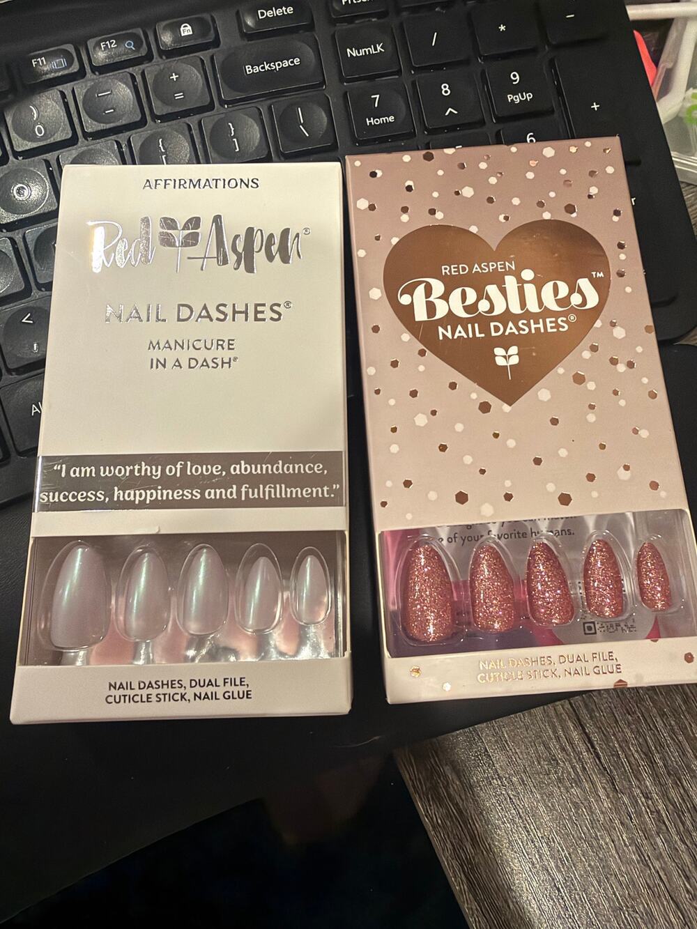 red aspen press on nails bundle
